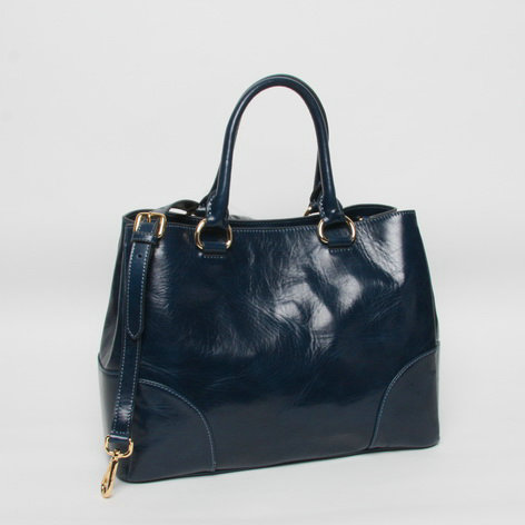 2014 Prada bright calfskin leather tote bag BN2533 royablue